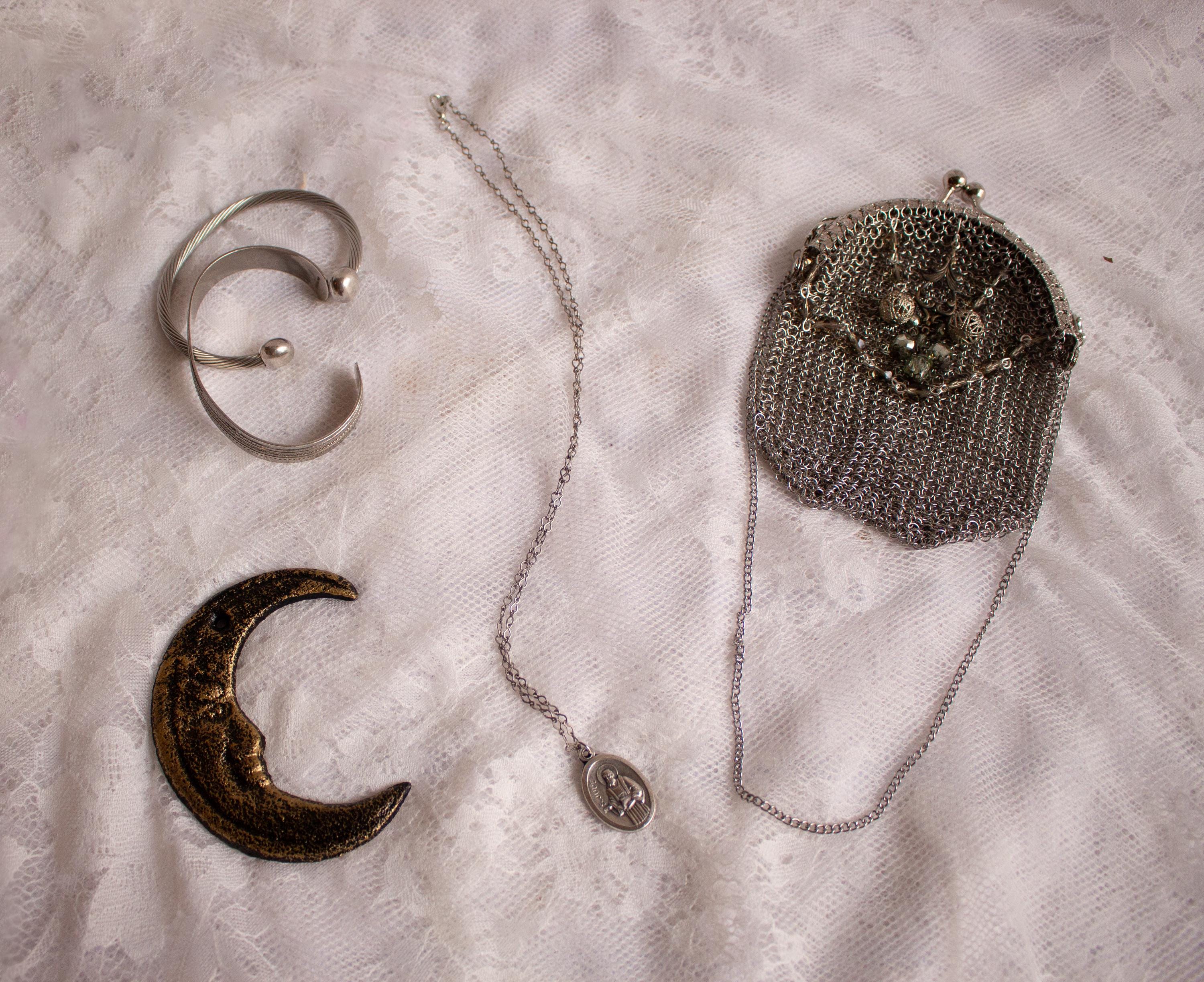 Vintage Inspired St. Jude Pendant Necklace – Handmade Catholic Devotional Jewelry