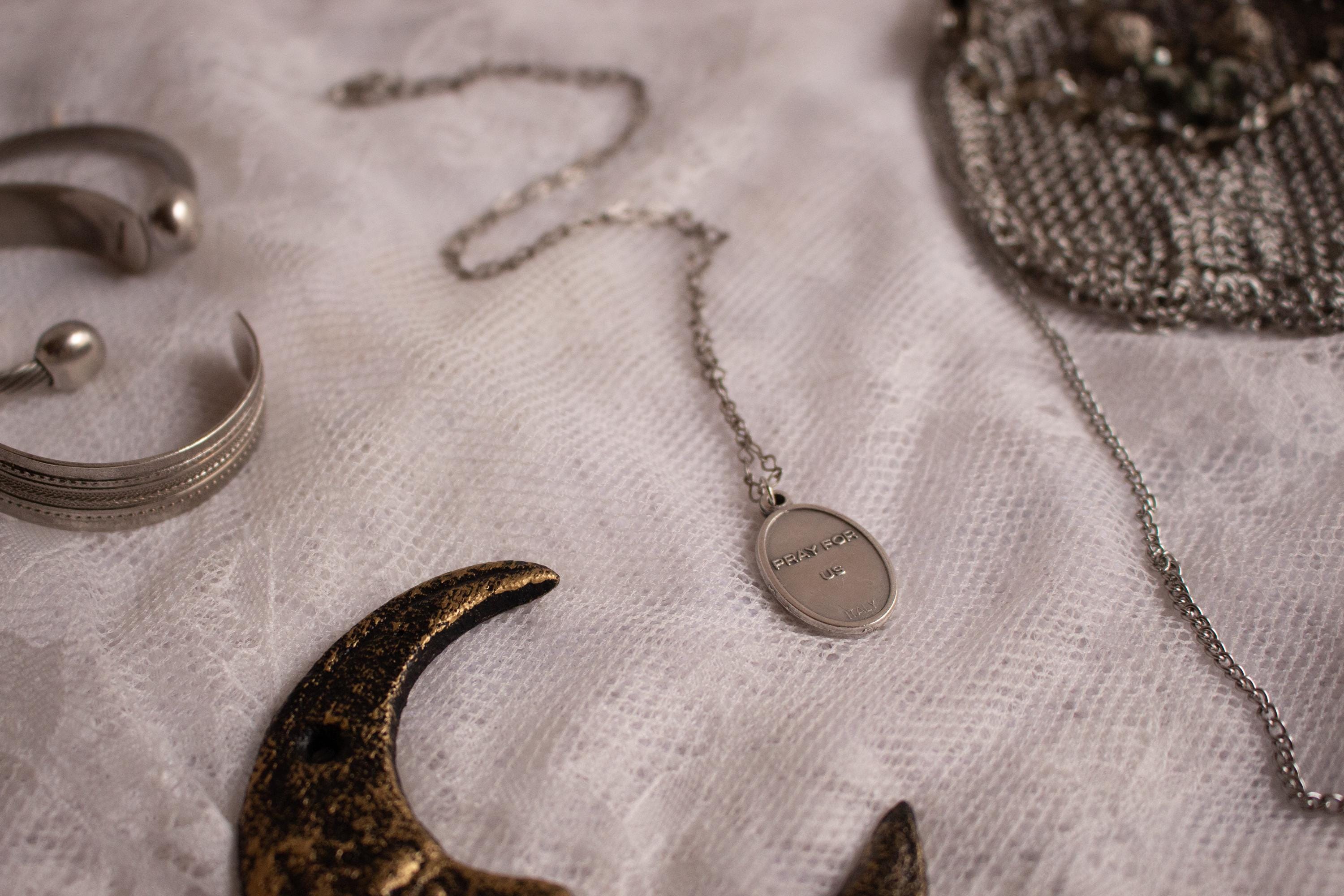 Vintage Inspired St. Jude Pendant Necklace – Handmade Catholic Devotional Jewelry